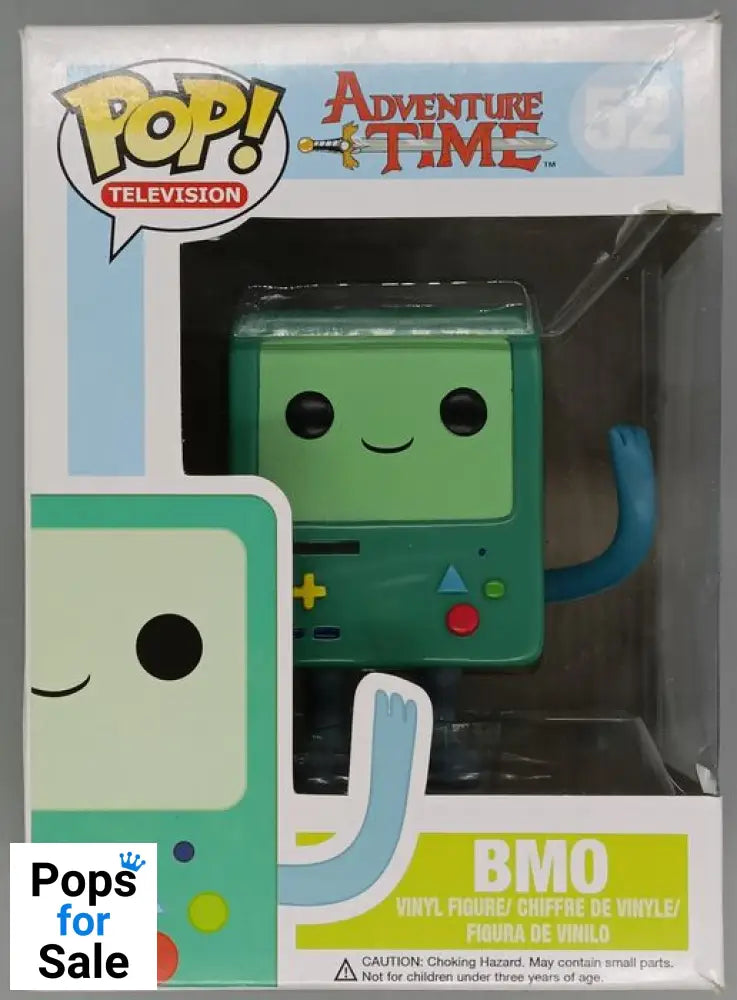 #52 BMO - Adventure Time - Box Damaged Funko POP