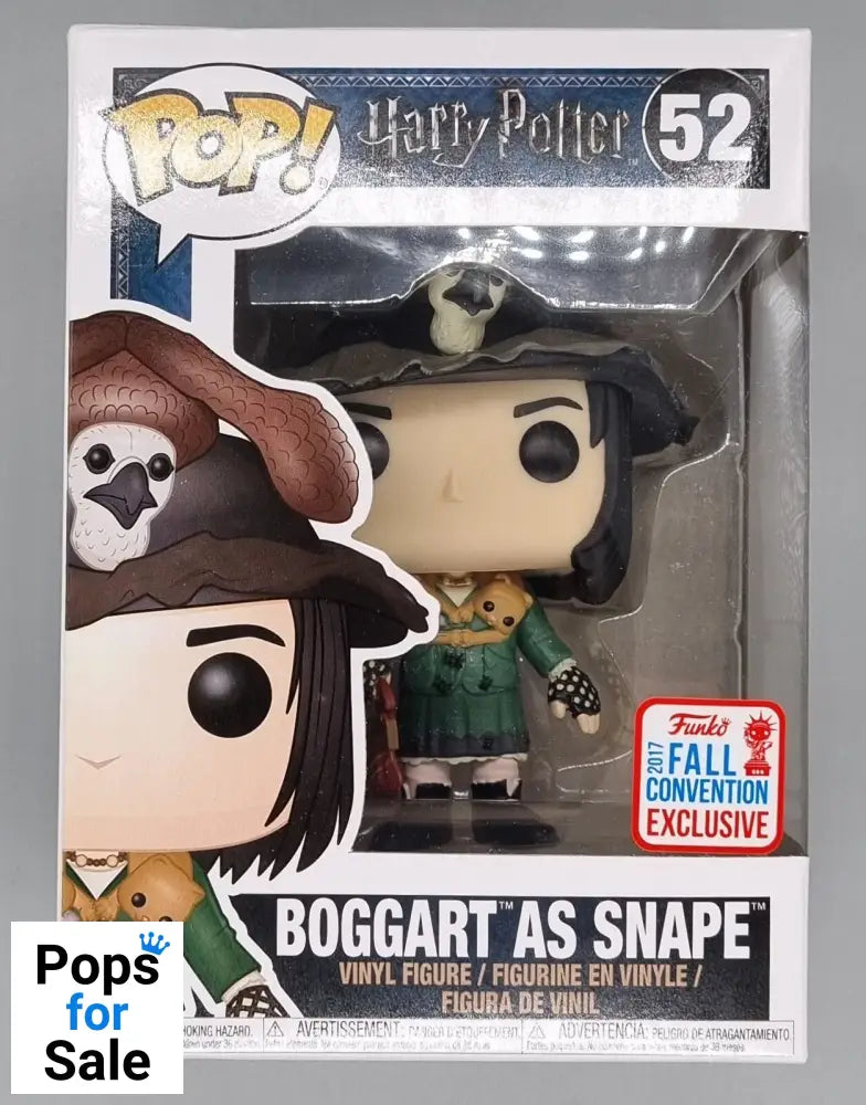 #52 Boggart as Snape - Harry Potter - 2017 Con Funko POP