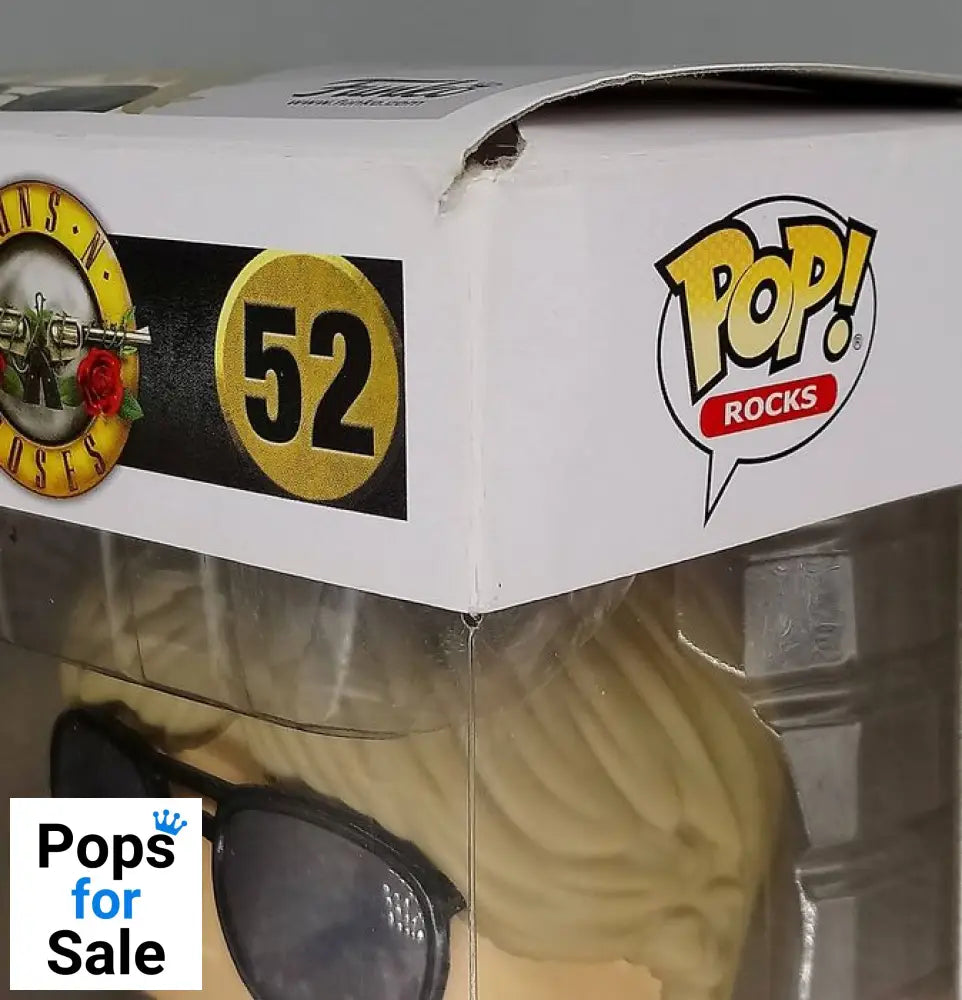 52 Duff McKagan - Guns and Roses - Box Damaged Funko POP