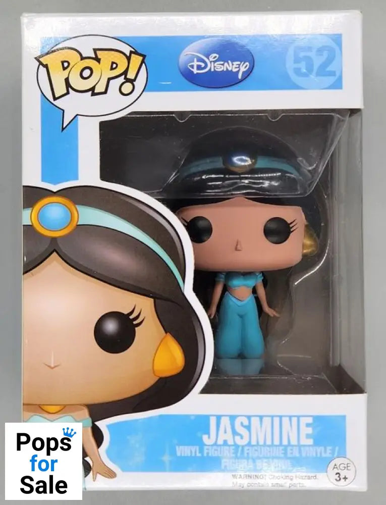 #52 Jasmine - Disney Aladdin - Box Damaged Funko POP