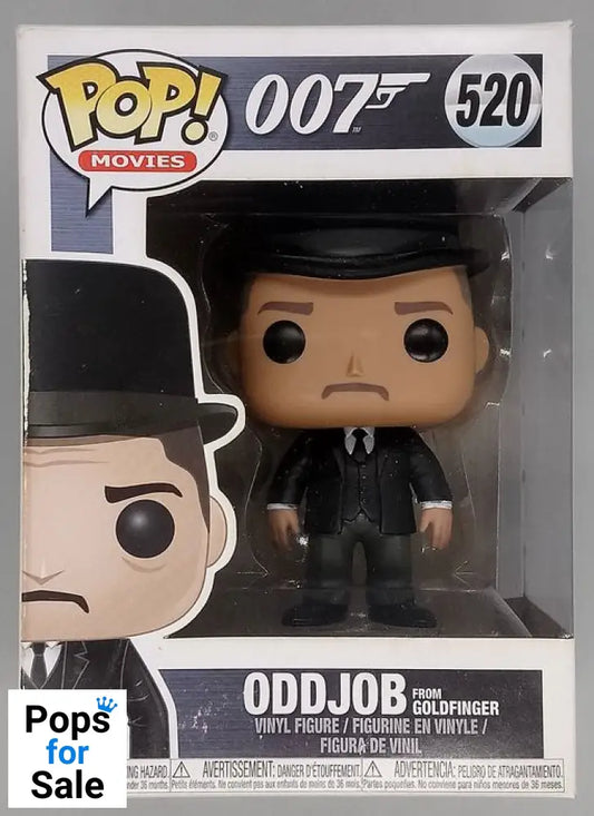 #520 Oddjob (from Goldfinger) - James Bond - Box Damaged Funko POP