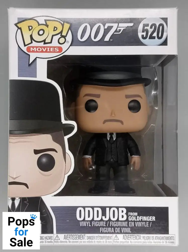 #520 Oddjob (from Goldfinger) - James Bond Funko POP