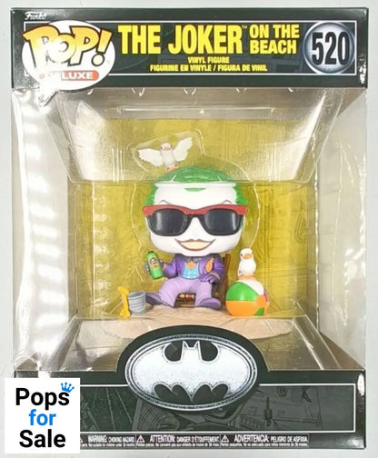 520 The Joker (Beach) - Deluxe - DC Batman 85th Anniversary Funko POP - Brand New