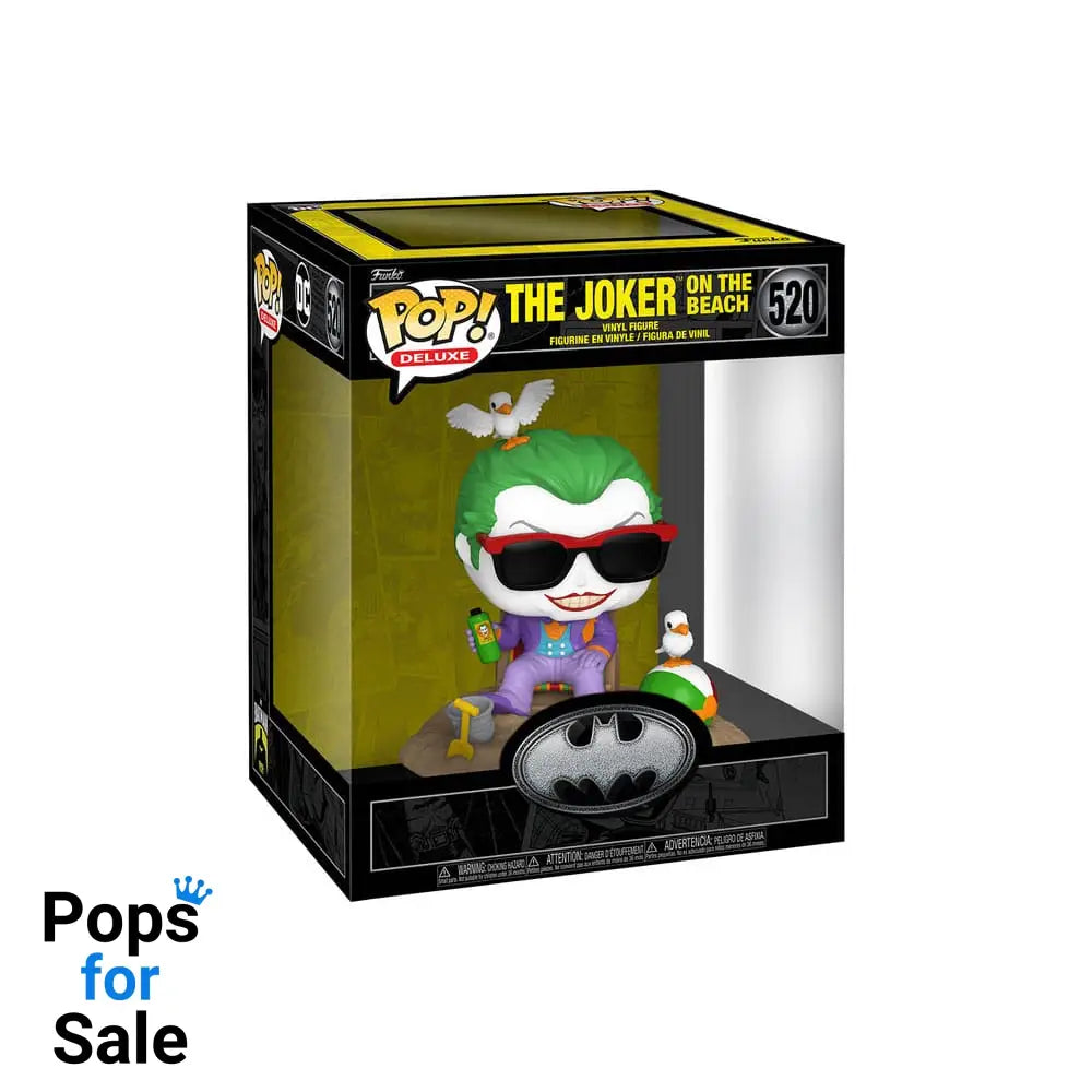 520 The Joker (Beach) - Deluxe - DC Batman 85th Anniversary Funko POP - Brand New