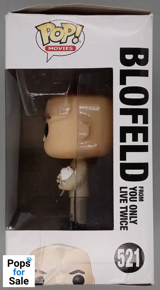 521 Blofeld (from You Only Live Twice) - James Bond Funko POP - Box Damaged