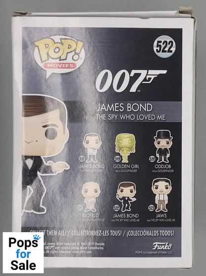 #522 James Bond (Roger Moore from The Spy Who Loved Me) - Damaged Box Funko POP