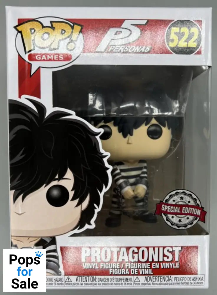 #522 Protagonist - Persona 5 Funko POP