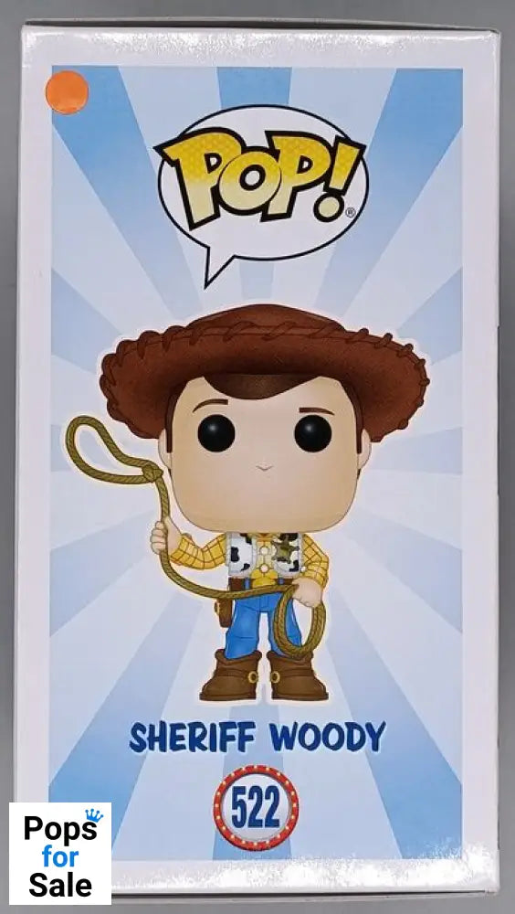 522 Sheriff Woody - Disney - Toy Story 4 - Funko POP - Box Damaged