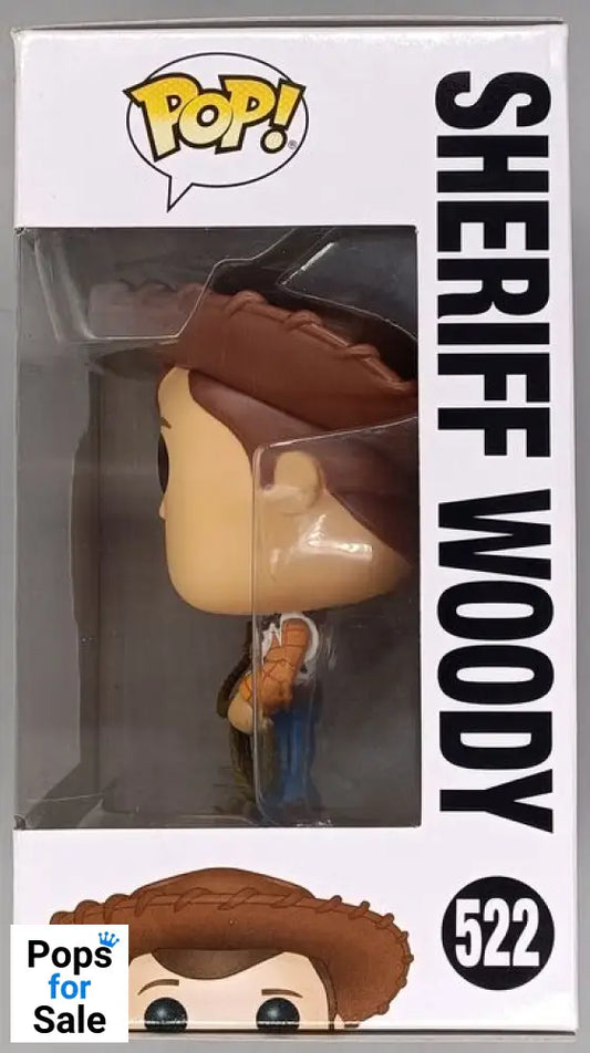 522 Sheriff Woody - Disney - Toy Story 4 - Funko POP - Box Damaged