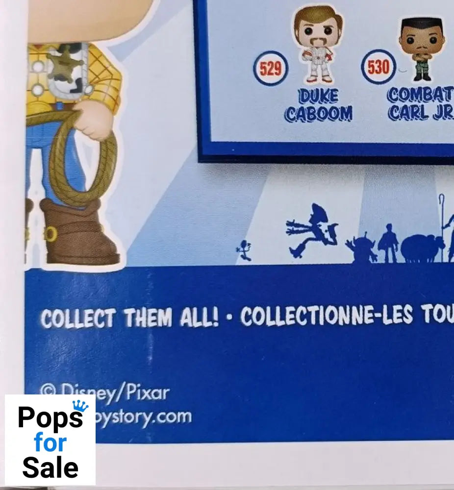 522 Sheriff Woody - Disney - Toy Story 4 - Funko POP - Box Damaged