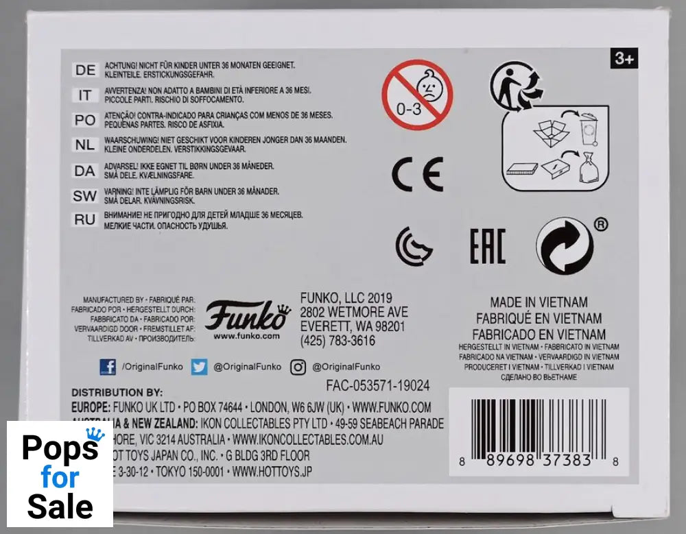 522 Sheriff Woody - Disney - Toy Story 4 - Funko POP - Box Damaged