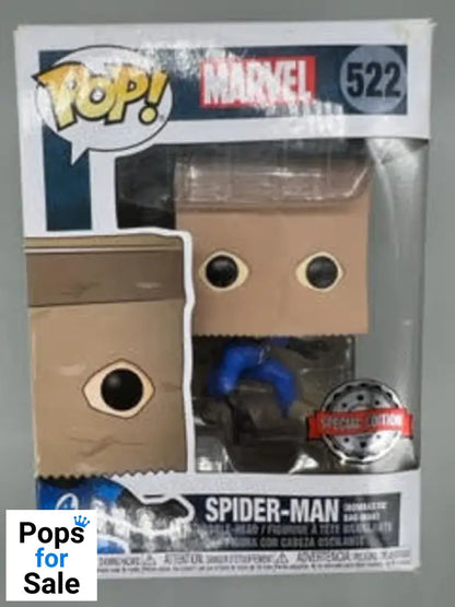 522 Spider-Man (Bombastic Bag-Man) Marvel - Box Damaged Funko POP