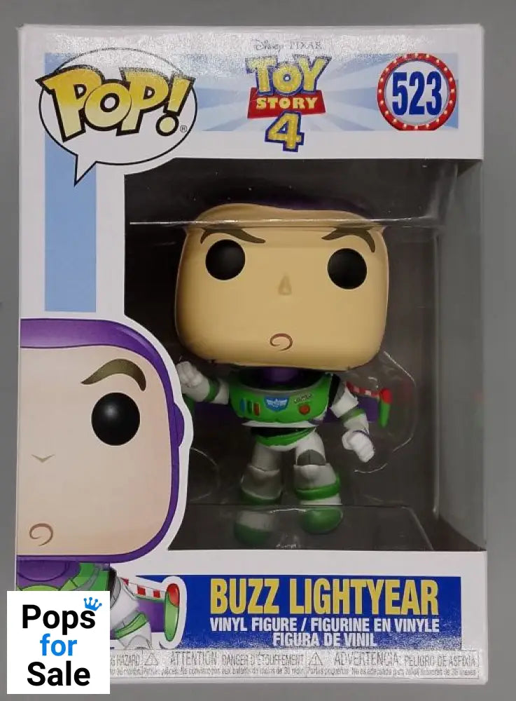 #523 Buzz Lightyear - Disney Toy Story 4 - Box Damaged Funko POP