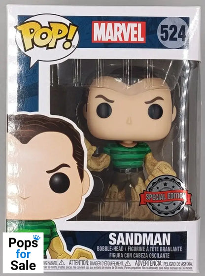 #524 Sandman - Marvel - Box Damaged Funko POP