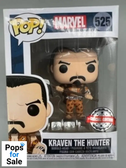 #525 Kraven the Hunter - Marvel - Box Damaged Funko POP