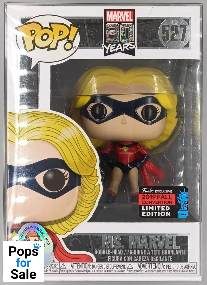 #527 Ms. Marvel (First Appearance) - Marvel Funko POP