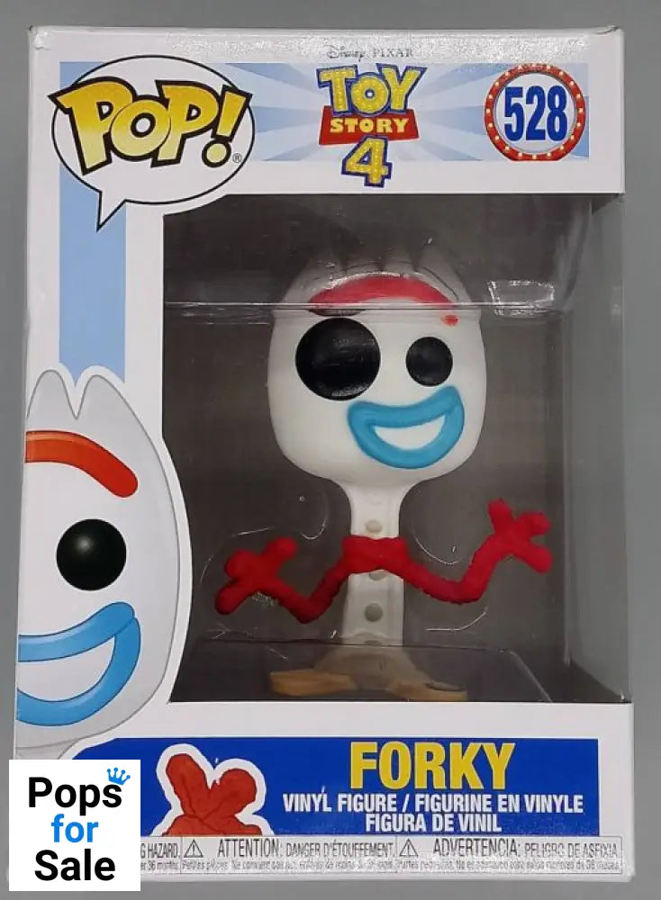 528 Forky - Disney Toy Story 4 - Damaged Box Funko POP