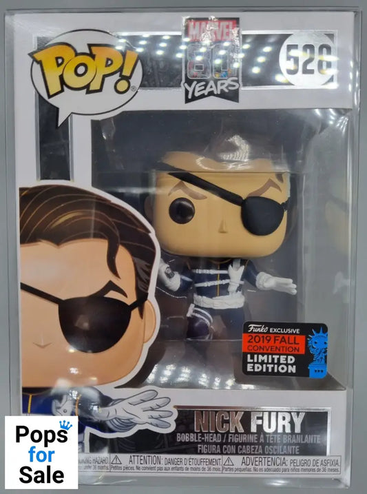 528 Nick Fury (First Appearance) Marvel 80 Years - 2019 Con Funko POP