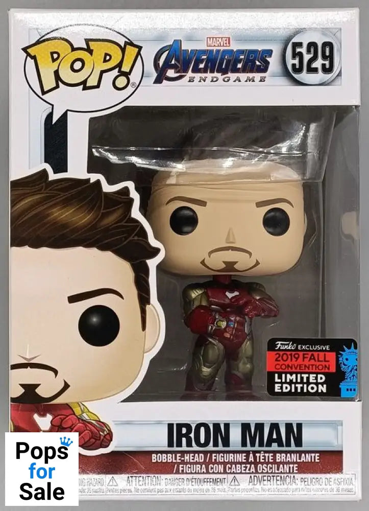 #529 Iron Man (Gauntlet) Marvel Avengers Endgame - 2019 Con Funko POP