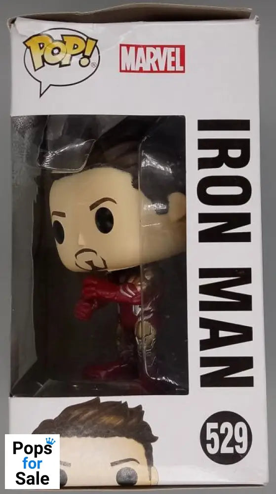 529 Iron Man (Gauntlet) Marvel Avengers Endgame Funko POP - Box Damaged