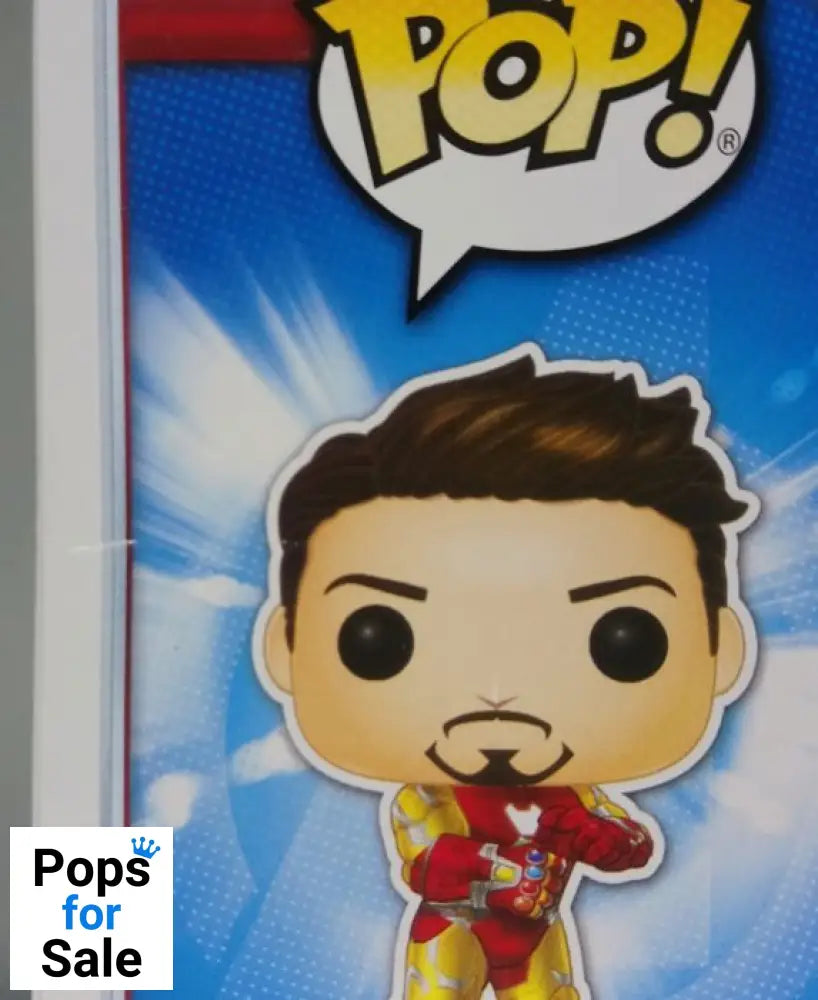 529 Iron Man (Gauntlet) Marvel Avengers Endgame Funko POP - Box Damaged