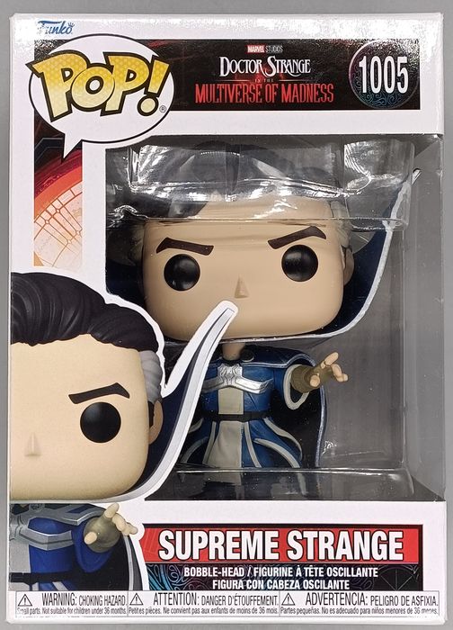 #1005 Supreme Strange - Marvel Doctor Strange 2 Box Damaged Funko POP