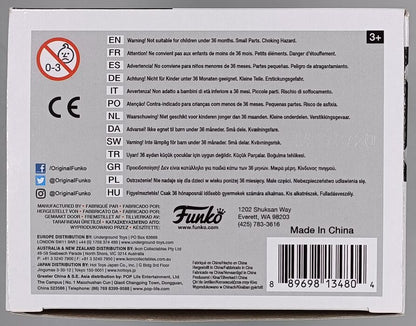 #144 Batman (Black) Chrome - DC - 2017 Con Exc Funko POP