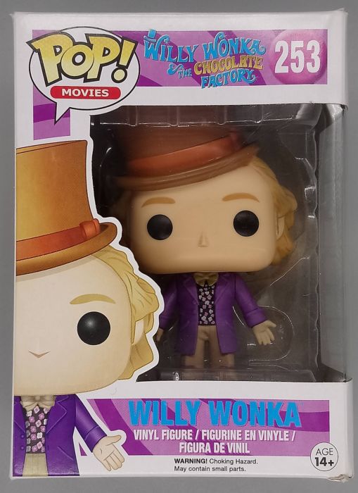 253 Willy Wonka - And The Chocolate Factory Funko POP - Box Damaged