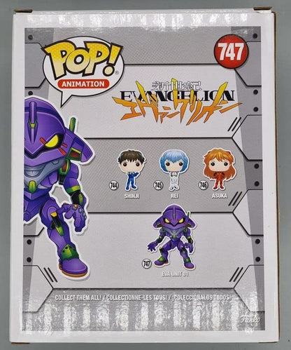 747 EVA Unit 01 (Bloody) - 6 Inch Metallic - Evangelion - Funko POP - Box Damaged
