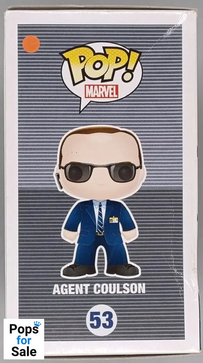 53 Agent Coulson - Marvel: Agents of S.H.I.E.L.D. Box Damaged Funko POP
