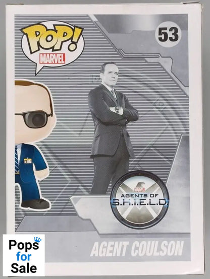 53 Agent Coulson - Marvel: Agents of S.H.I.E.L.D. Box Damaged Funko POP