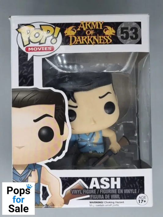 53 Ash - Army of Darkness - Box Damaged Funko POP