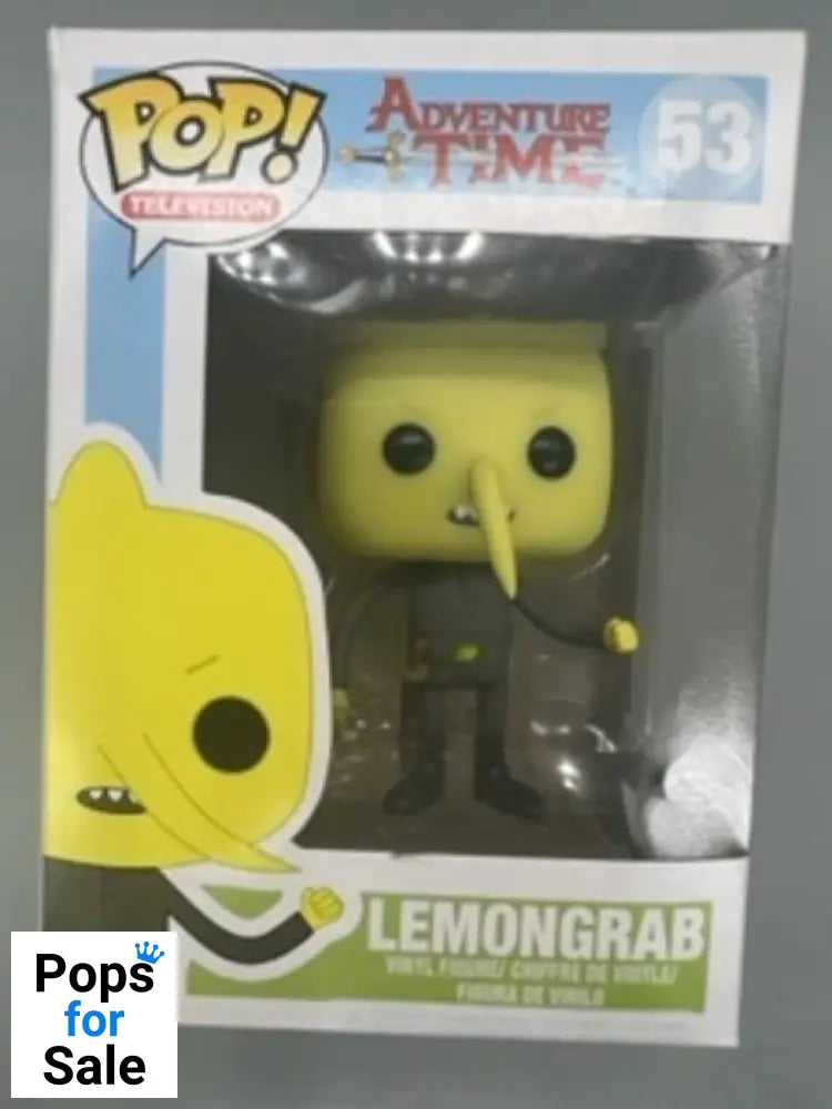 #53 Lemongrab - Adventure Time - Box Damaged Funko POP