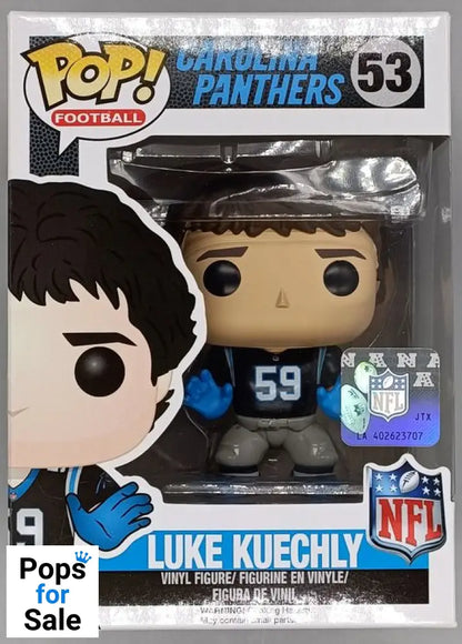 #53 Luke Kuechly - NFL Carolina Panthers - Box Damaged Funko POP