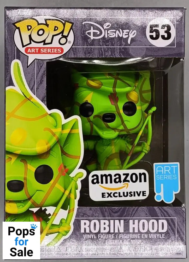 #53 Robin Hood - Art Series - Disney Funko POP