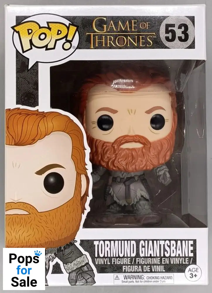 #53 Tormund Giantsbane - Game of Thrones Funko POP