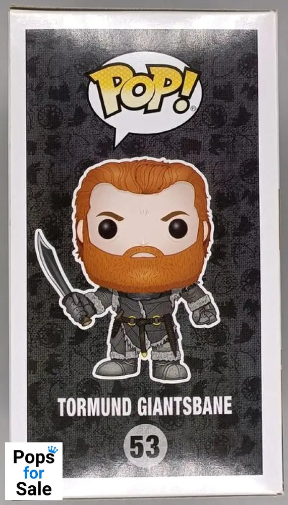 #53 Tormund Giantsbane - Game of Thrones Funko POP