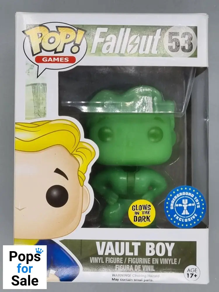 #53 Vault Boy - Glow - Fallout Funko POP