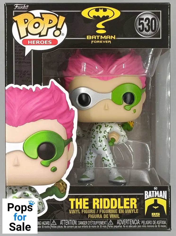 530 The Riddler (MT) - DC Batman 85th Anniversary Funko POP
