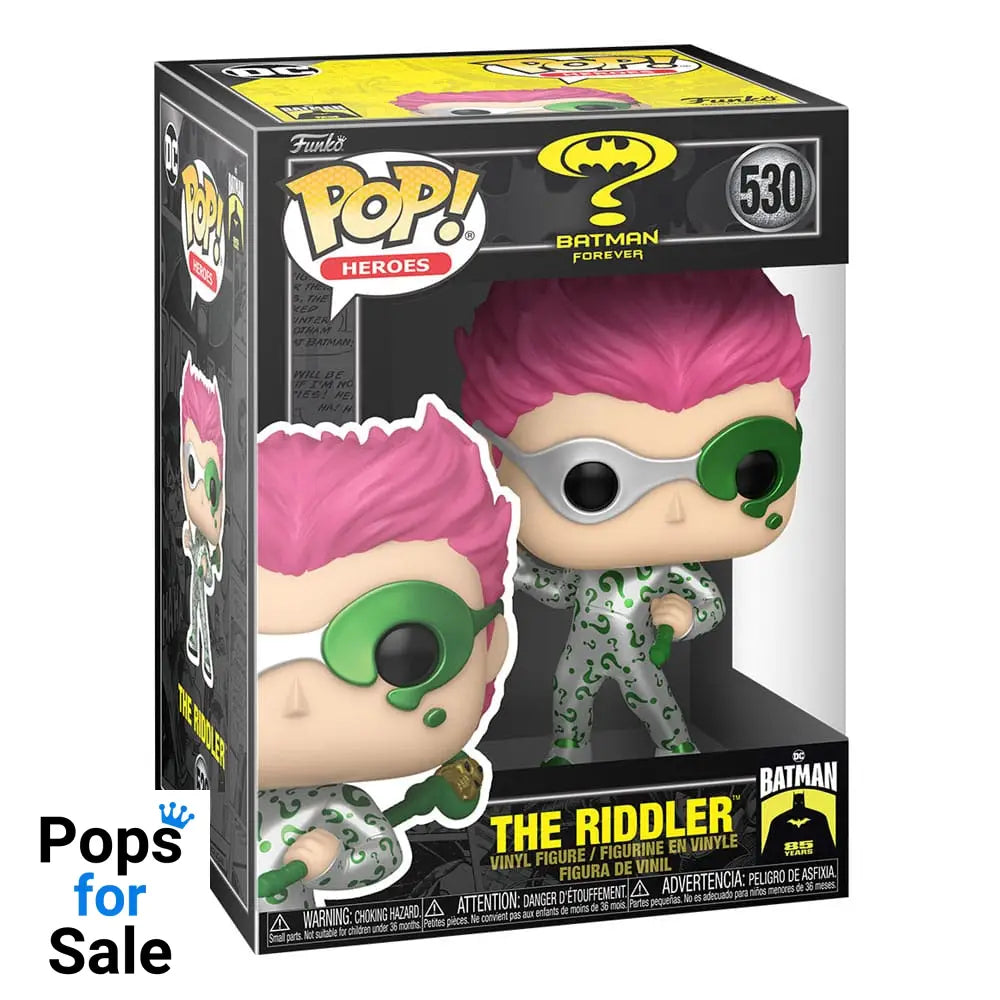 530 The Riddler (Mt) - Dc Batman 85Th Anniversary Funko Pop Preorder