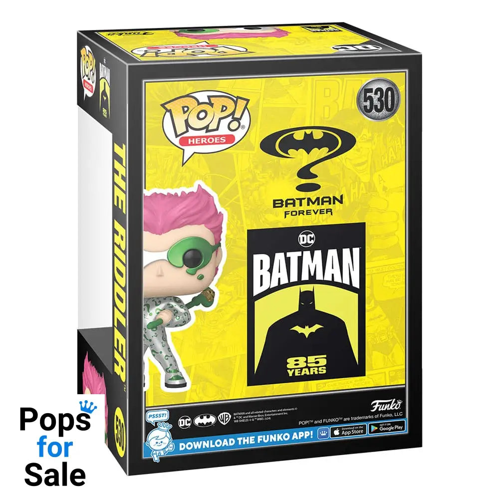 530 The Riddler (Mt) - Dc Batman 85Th Anniversary Funko Pop Preorder