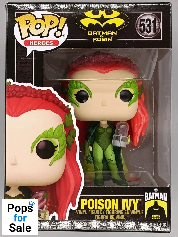 531 Poison Ivy - DC Batman 85th Anniversary - Box Damaged Funko POP