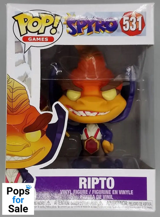 #531 Ripto - Spyro The Dragon - Box Damaged Funko POP