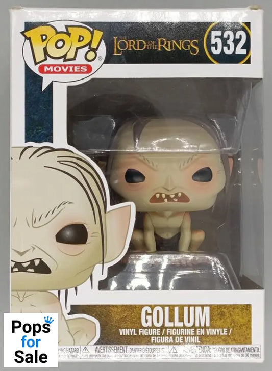 532 Gollum - Lord of the Rings - Box Damaged Funko POP