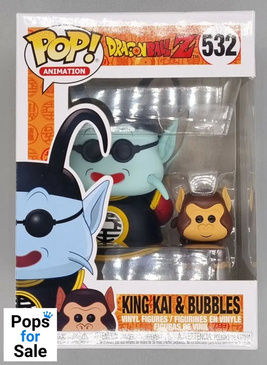 #532 King Kai & Bubbles - Dragon Ball Z Funko POP