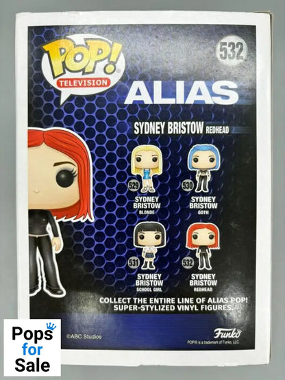 532 Sydney Bristow (Redhead) - Alias Funko POP