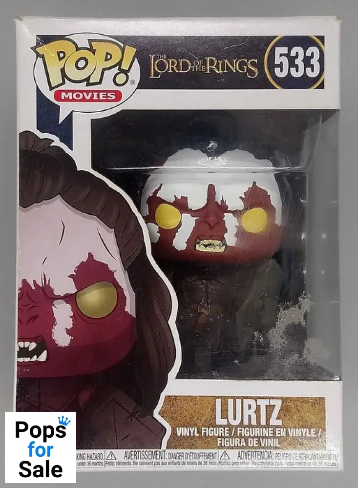 533 Lurtz - Lord of the Rings - Box Damaged Funko POP