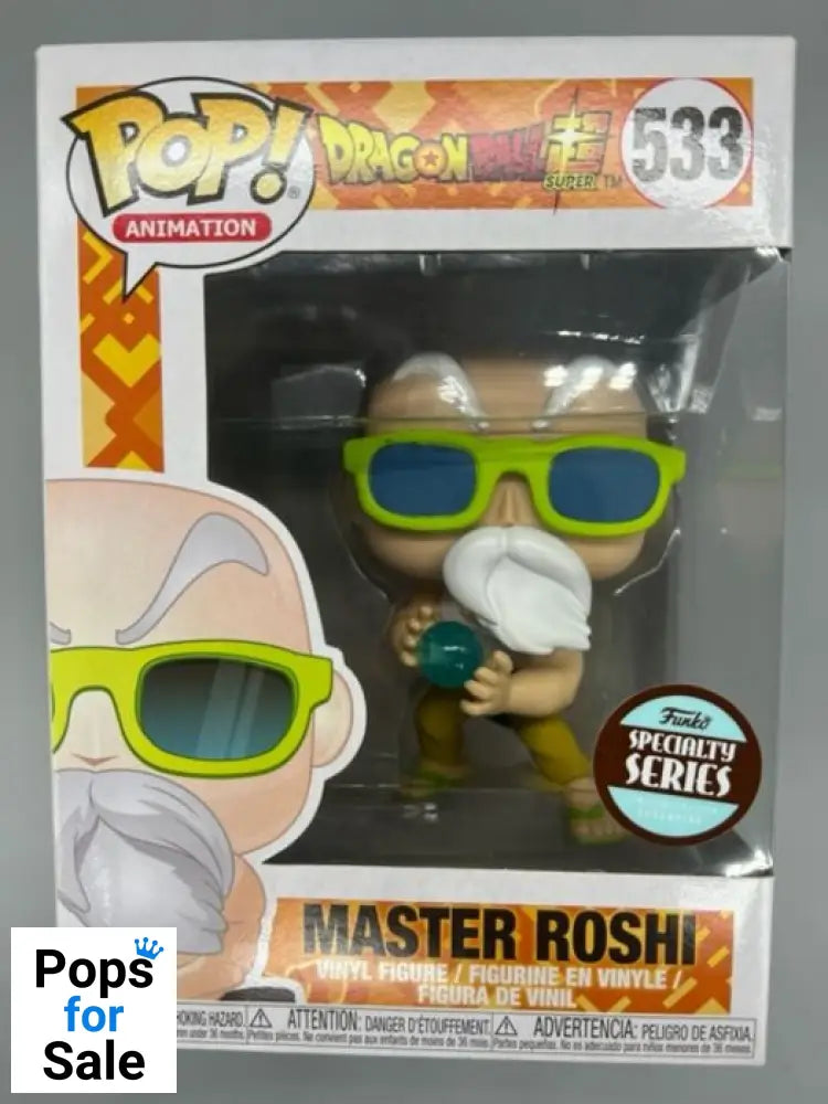 #533 Master Roshi (Max Power) - Dragon Ball Super Funko POP