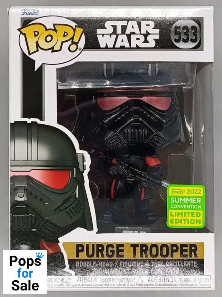 #533 Purge Trooper - Star Wars - 2022 Con Funko POP