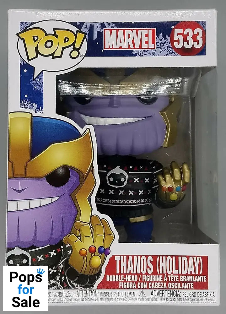 #533 Thanos (Holiday) - Marvel Funko POP